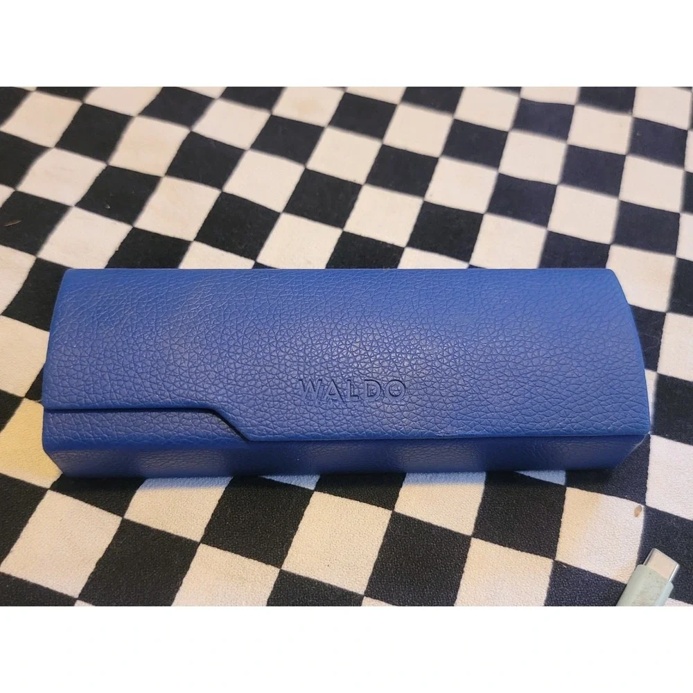 Tortoise Shell‎ Sunglasses  w/ Blue WALDO Hard Case • Classic Retro Style